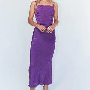 Princesspolly vera maxi dress purple